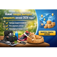 Какие товары выгодно продавать весной 2026 года